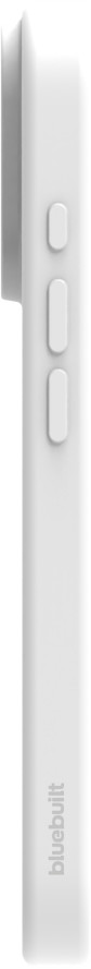 BlueBuilt Backcover iPhone 16 Pro Weiß rechte seite
