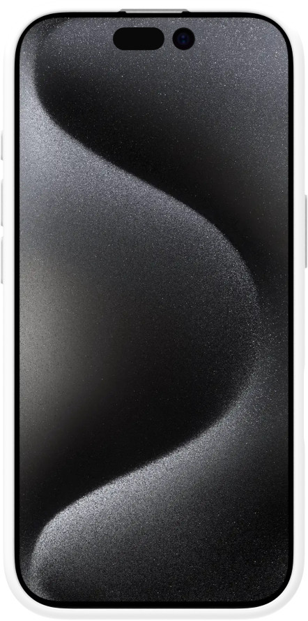 BlueBuilt Backcover iPhone 16 Pro Weiß rückseite