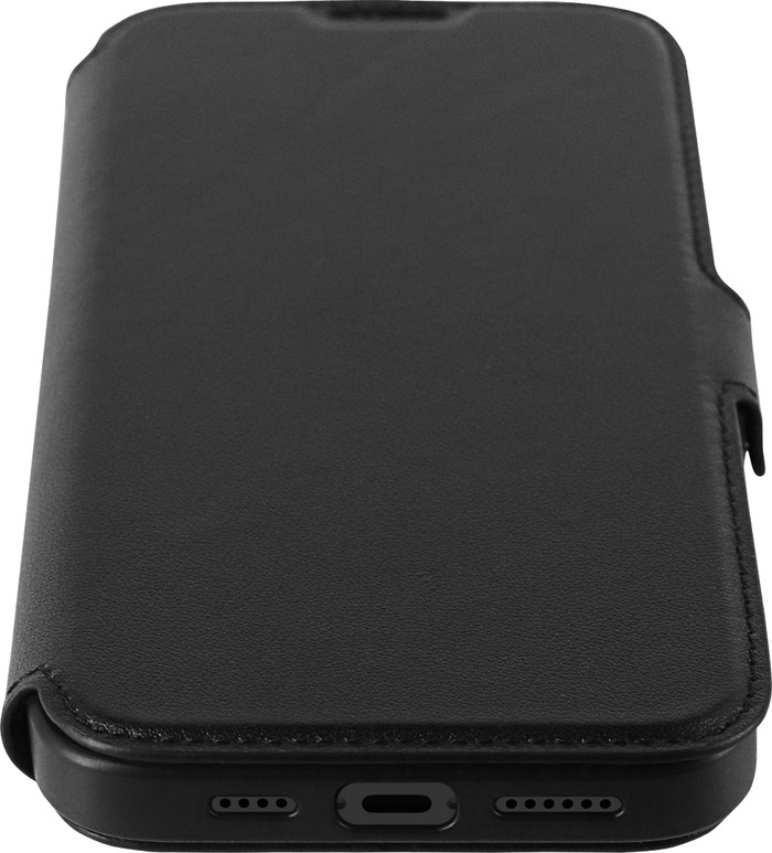 BlueBuilt Apple iPhone 16 Pro Max Book Case Leather Black detail
