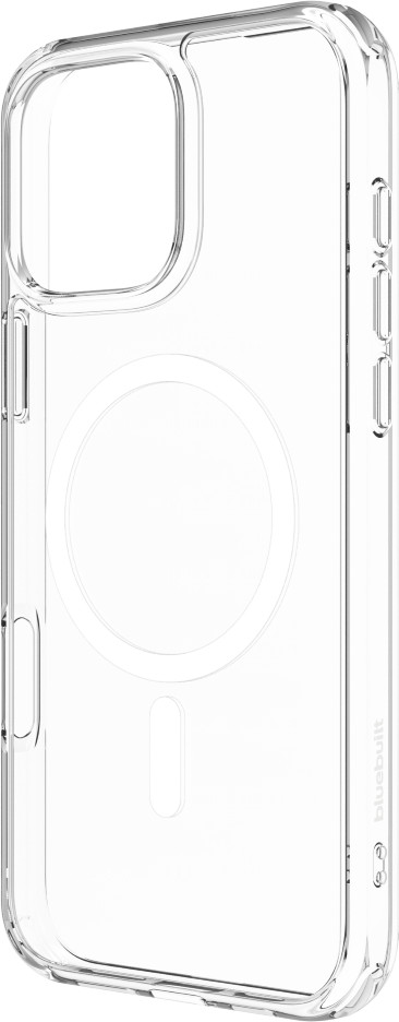 BlueBuilt Protective Back Cover with MagSafe iPhone 16 Pro Max Transparent front