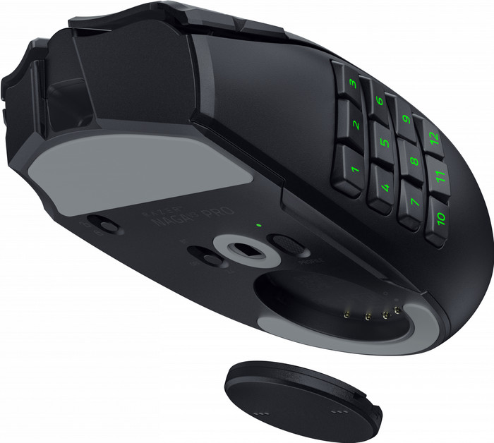 Razer Naga V3 Pro Kabellose Gaming-Maus unten