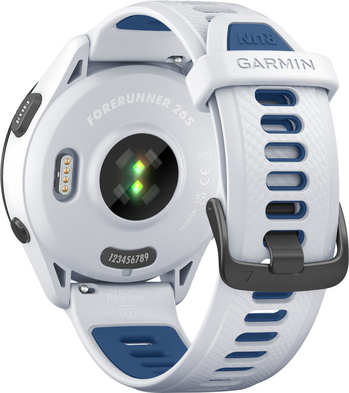 Garmin Forerunner 265 White back