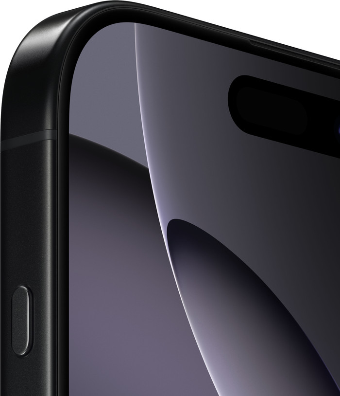 Apple iPhone 16 Pro 512GB Titan Schwarz zoomed-in detail
