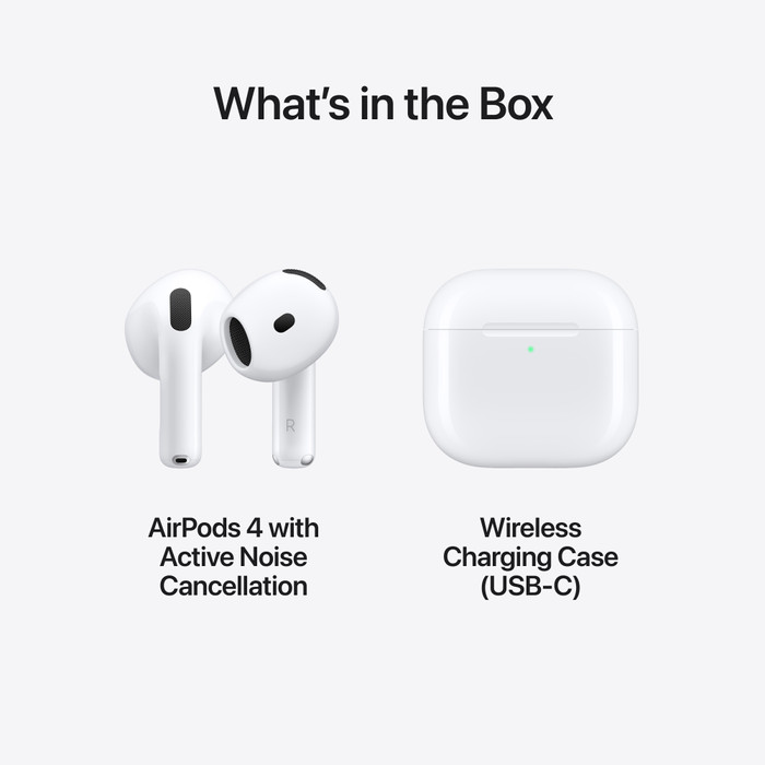 Apple AirPods 4 Active Noise Cancellation + Cover visual supplier