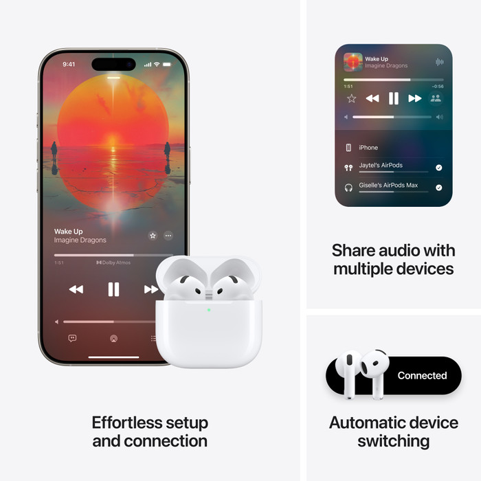 Apple AirPods 4 Active Noise Cancellation + Cover visual supplier