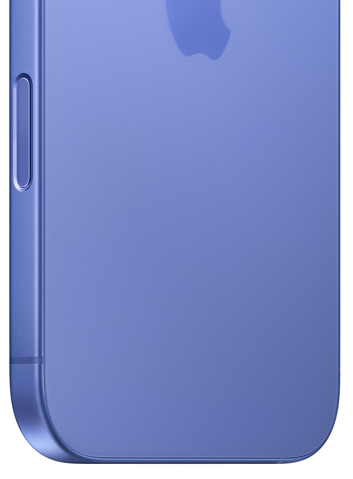 Apple iPhone 16 512GB Blau linke seite