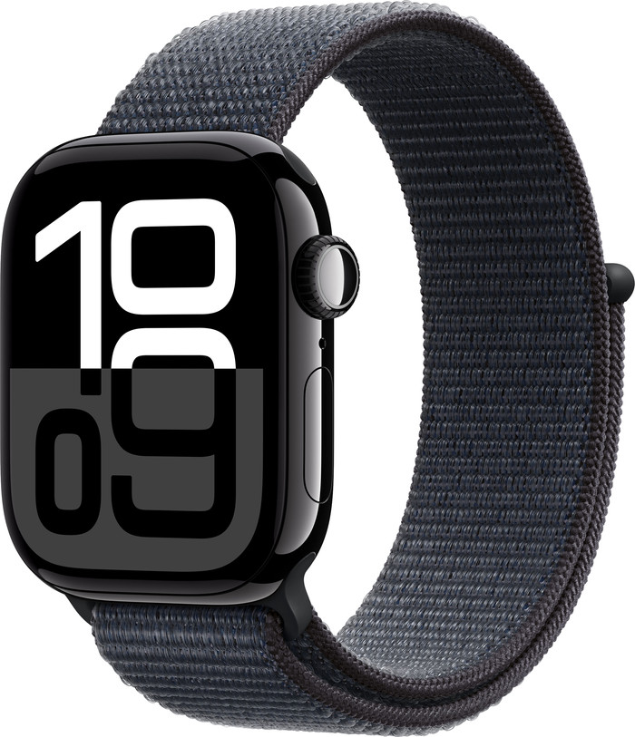 Apple Watch Series 10 42mm Black Sport Watch Strap Main Image
