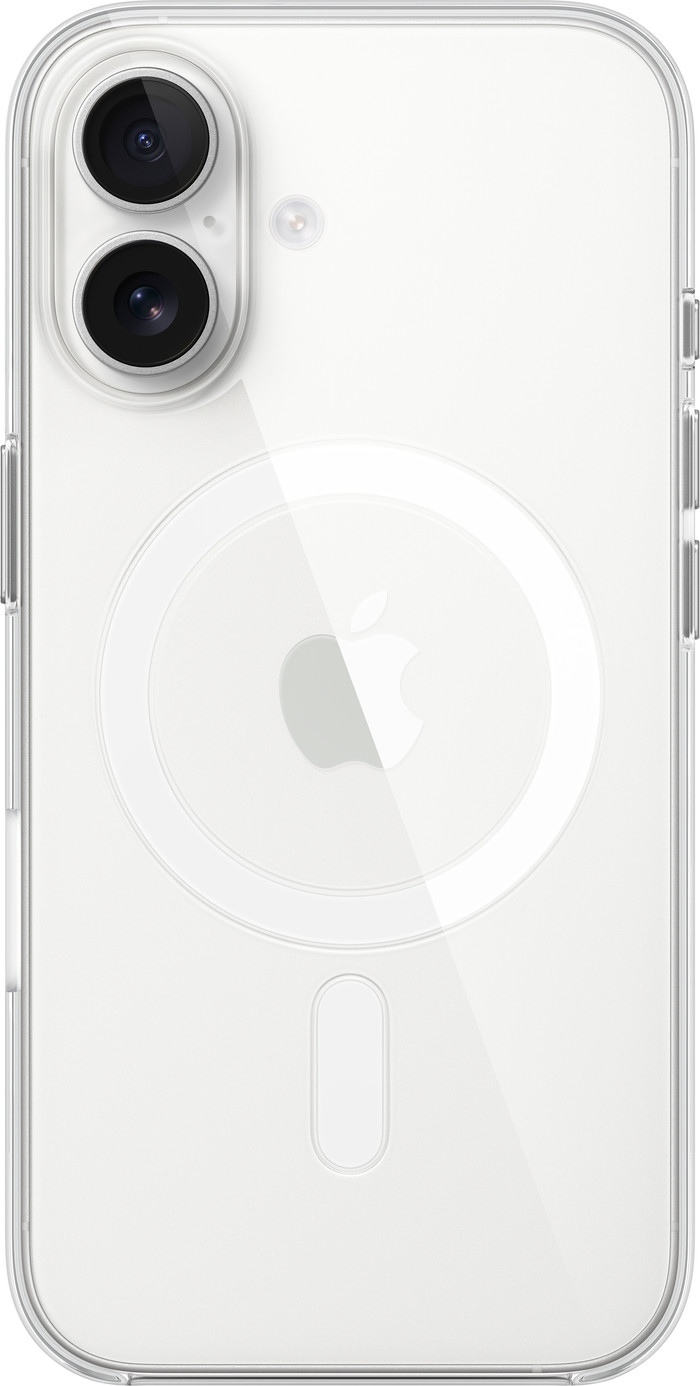 Apple iPhone 16 Back Cover with MagSafe Transparant back