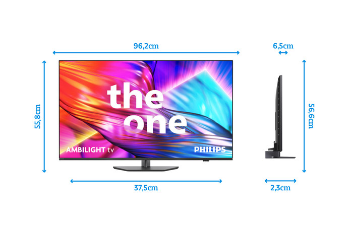 Philips The One 43PUS8909 - Ambilight (2024) visual Coolblue 4