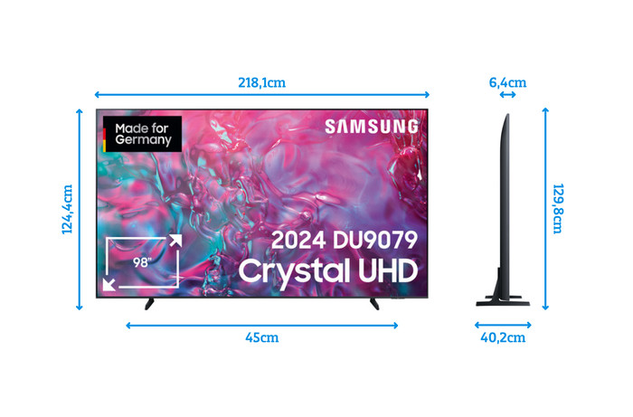 Samsung 98'' Crystal UHD DU9079 4K (2024) visuelles Coolblue 4