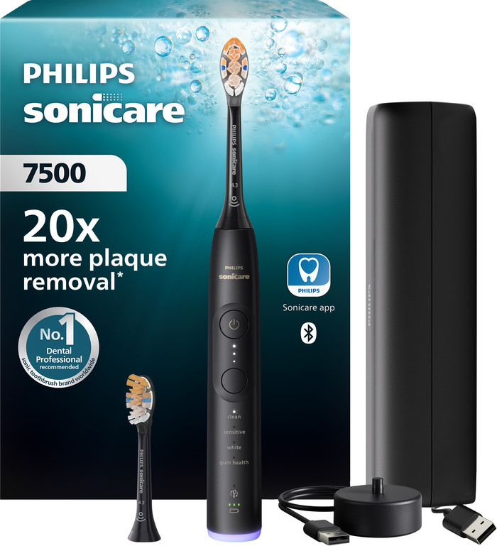 Philips Sonicare Series 7500 HX7421/14 Schwarz Main Image