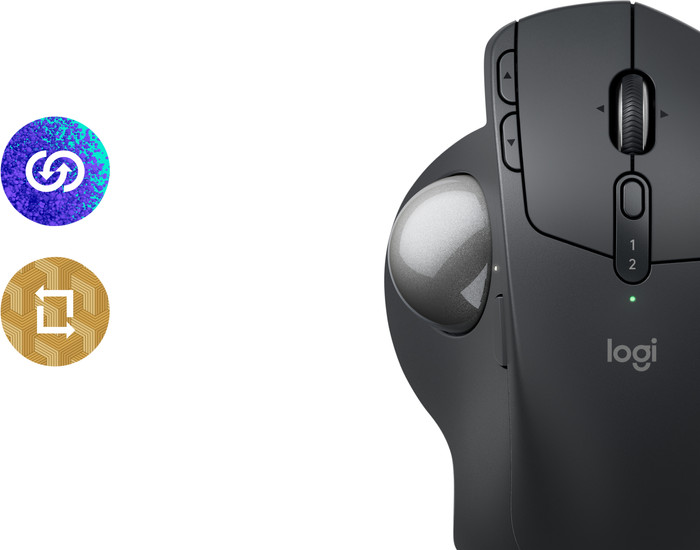 Logitech MX Ergo S Advanced Wireless Trackball Mouse Black visual supplier