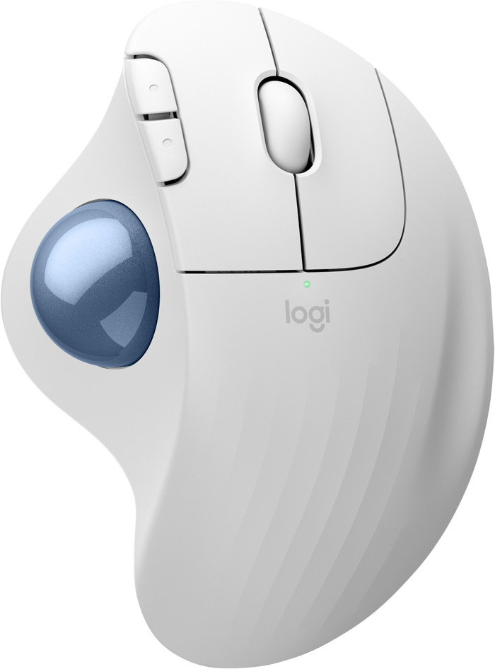 Logitech ERGO M575S Wireless Trackball Mouse White Main Image