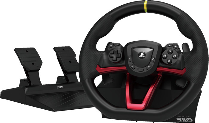 Hori APEX Wireless Racing Wheel for PS5, PS4, and PC combined product