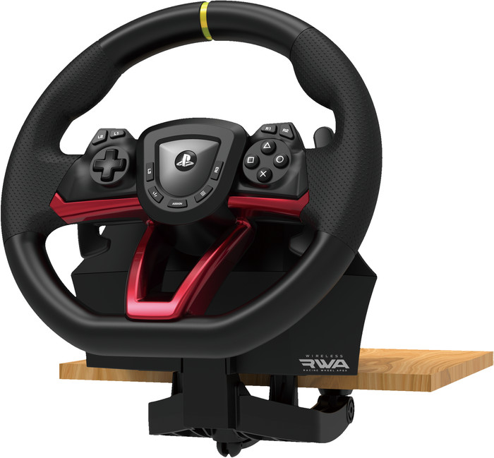 Hori APEX Wireless Racing Wheel for PS5, PS4, and PC front