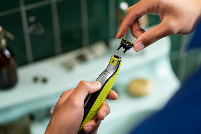 Philips OneBlade 360 Body Kit produkt in gebrauch