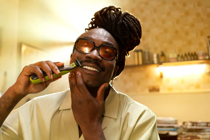 Philips OneBlade 360 Body Kit produkt in gebrauch