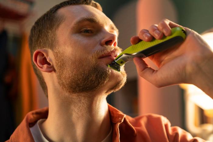 Philips OneBlade 360 Body Kit produkt in gebrauch