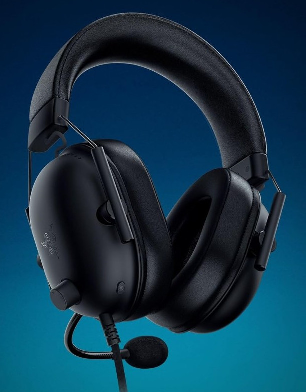 Razer BlackShark V2 X PlayStation Black front