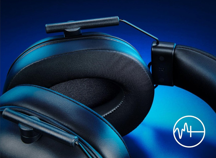 Razer BlackShark V2 X PlayStation Black detail