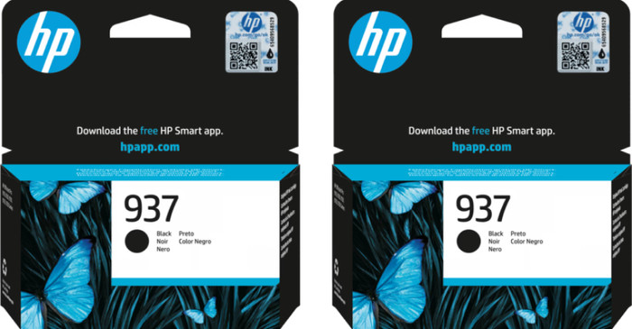 HP 937 Patrone Schwarz Doppelpack Main Image