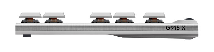 Logitech G915 X LIGHTSPEED TKL Wireless Gaming Keyboard White QWERTZ right side