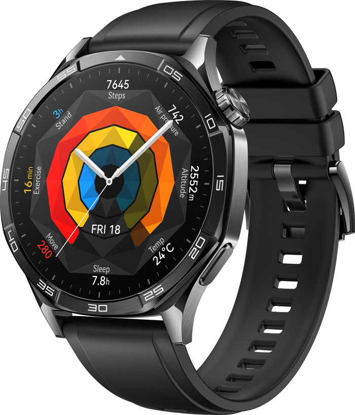 Huawei Watch GT5 Black 46mm | Coolblue | Smartwatches