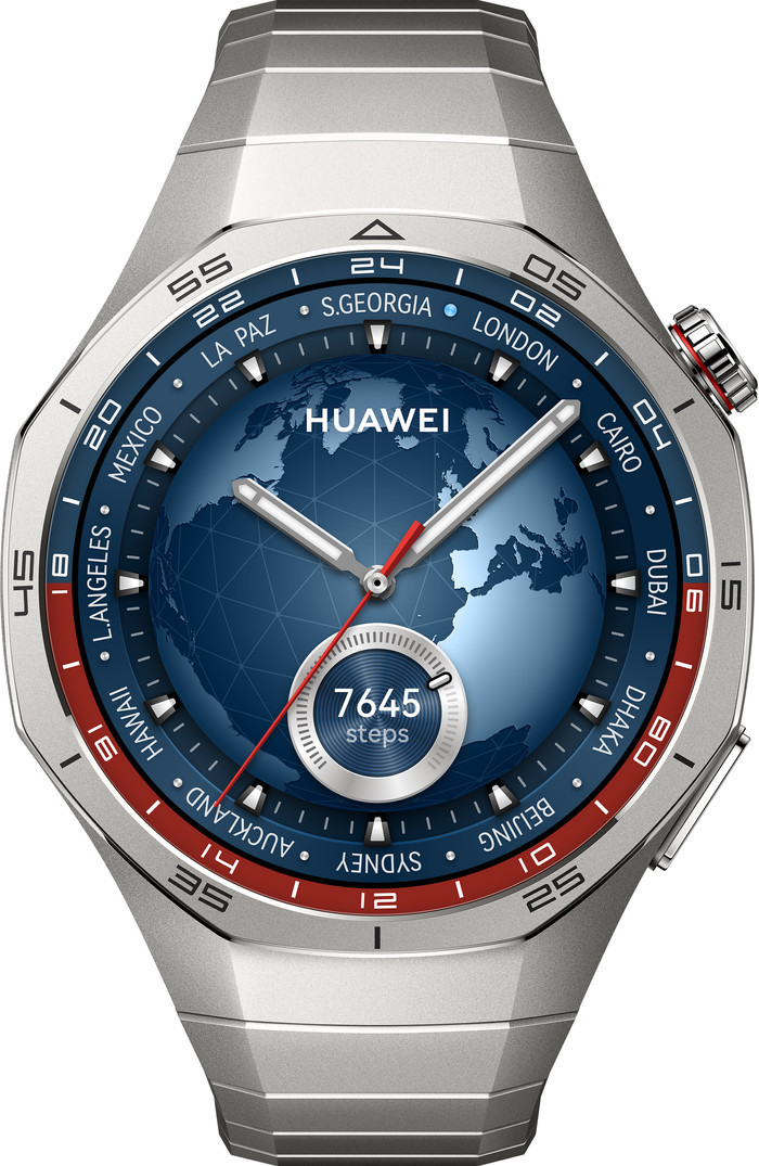 Huawei Watch GT5 Pro Silber 46 mm vorne
