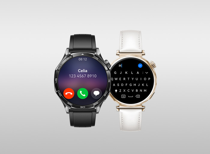 Huawei Watch GT5 Gold 41 mm produkt in gebrauch