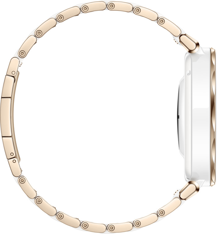 Huawei Watch GT5 Pro Weiß 42 mm linke seite