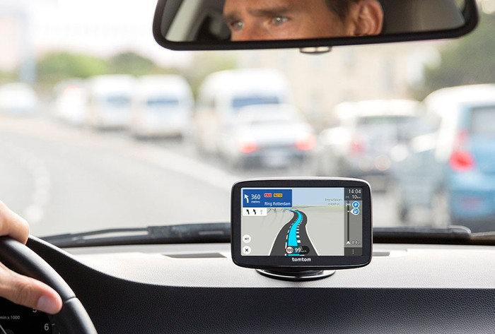 TomTom Go Classic 5 Europe product in use