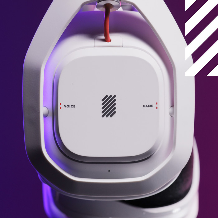 Logitech G Astro A50 Lightspeed White product in use