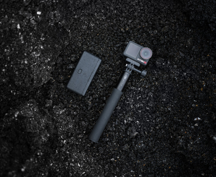 DJI Osmo Action 5 Pro Adventure Combo produkt in gebrauch