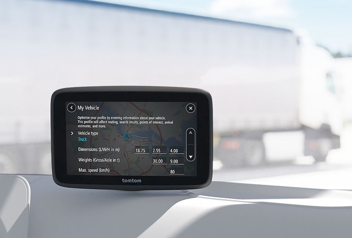 TomTom Go Professional 5 Europa visueller lieferant