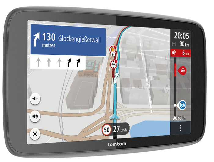 TomTom Go Professional 5 Europa rechte seite
