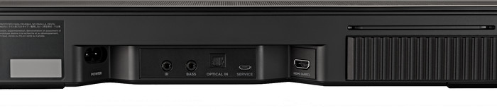 Bose Smart Soundbar rückseite
