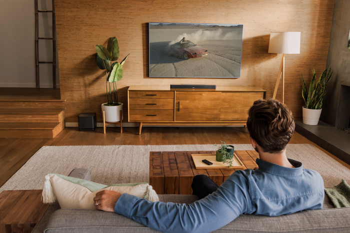 Bose Smart Soundbar produkt in gebrauch