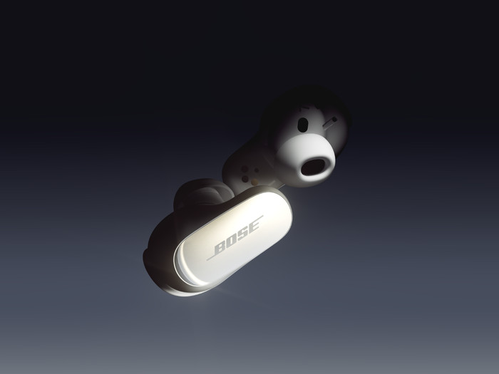 Bose QuietComfort Ultra Earbuds Diamant produkt in gebrauch