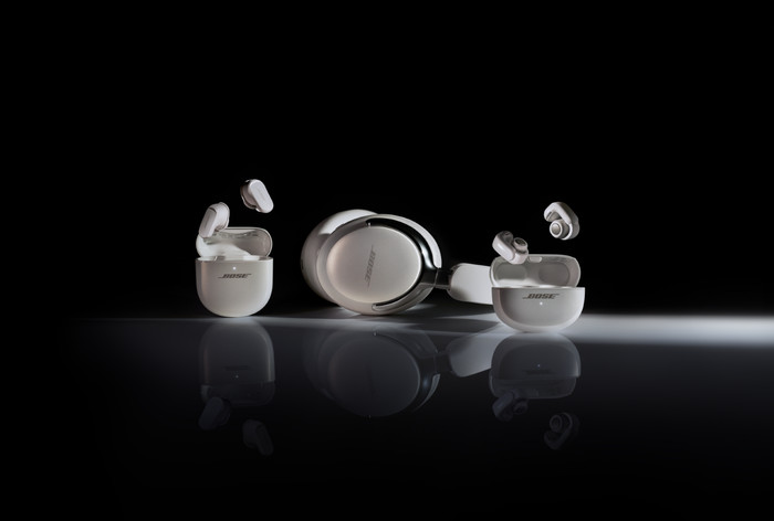 Bose QuietComfort Ultra Earbuds Diamant produkt in gebrauch