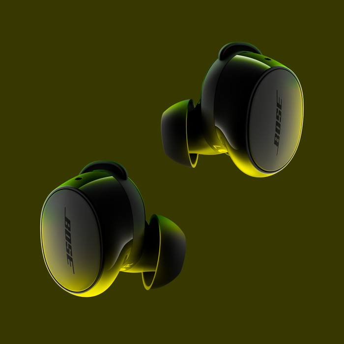 Bose QuietComfort Earbuds Schwarz produkt in gebrauch