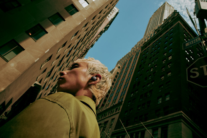 Bose QuietComfort Earbuds Schwarz produkt in gebrauch