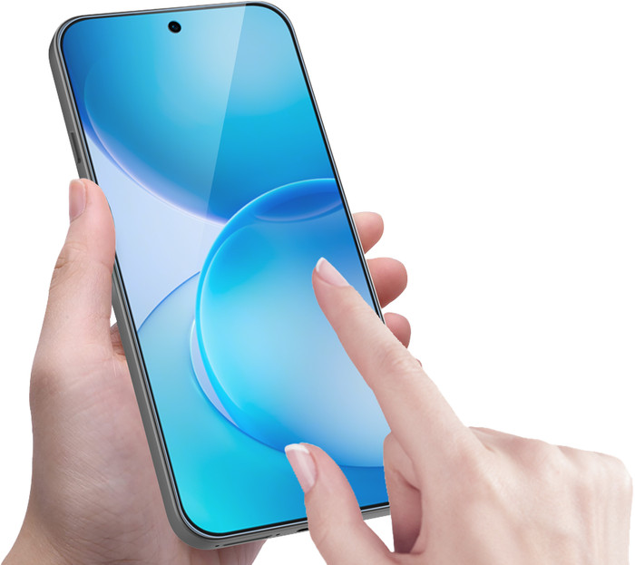 Just in Case OPPO Reno16 FS Panzerglas produkt in gebrauch