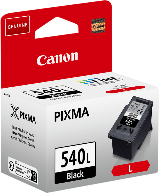Canon PG-540L Cartridge Black packaging