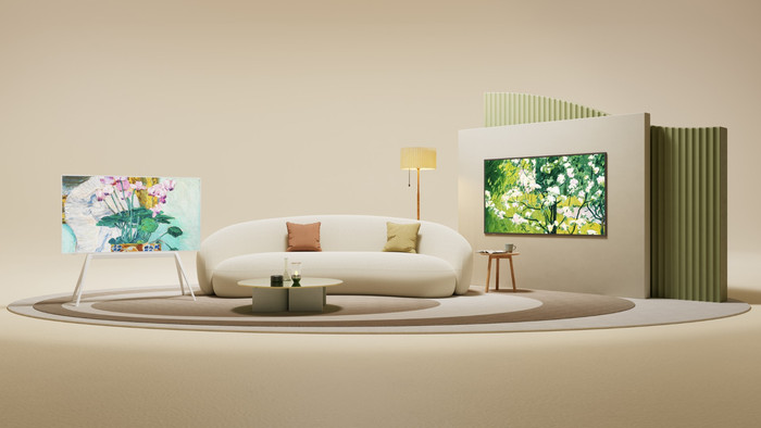 TCL 65A300W NXTVISION product in use