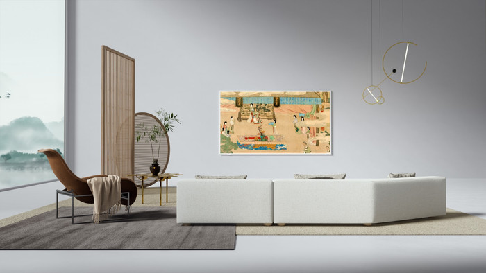 TCL 65A300W NXTVISION product in use