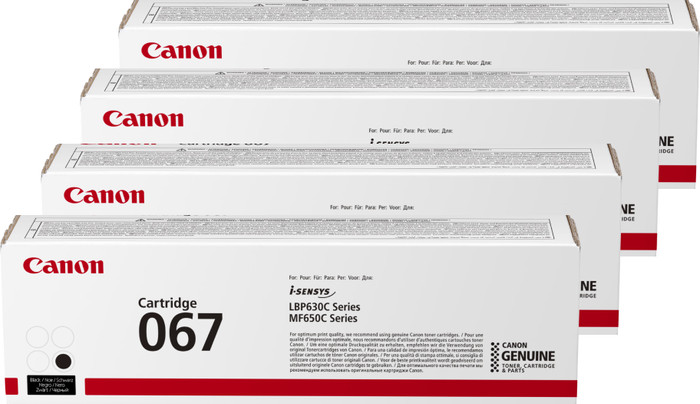Canon 067 Toner Cartridge Combo Pack Main Image
