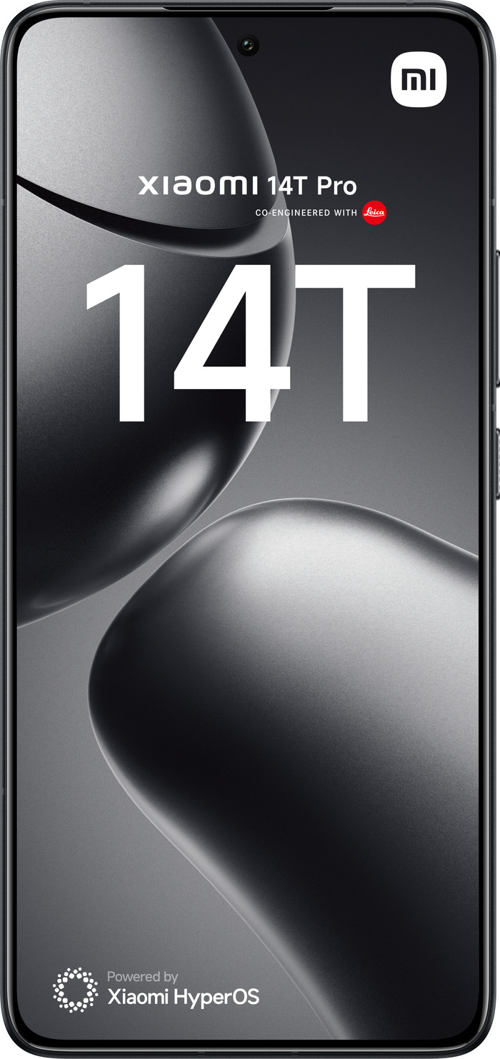 Xiaomi 14T Pro 512GB Black 5G front