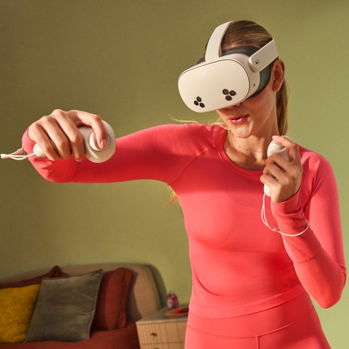 Meta Quest 3S 256GB Refurbished produkt in gebrauch