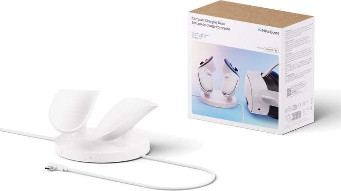 Meta Quest Compact Charging Dock combined product