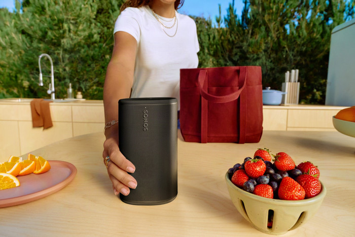 Sonos Play Schwarz produkt in gebrauch